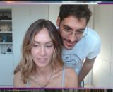 Helena Prestes e Javier Martinez &copy; Twitch