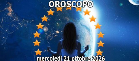 L'oroscopo di mercoledì 21 ottobre 2026: Luna in Pesci, Scorpione '5 stelle'