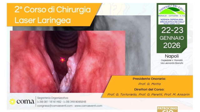 2&deg; Corso di Chirurgia Laser Laringea &ndash; SioeChCF &copy; Creative Commons