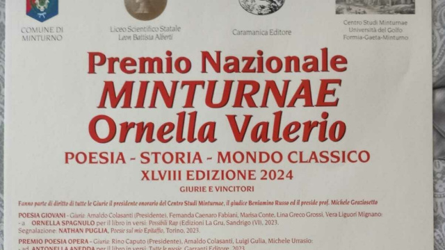 Al Liceo Alberti di Minturno, torna il Premio Nazionale Ornella ... &copy; Creative Commons