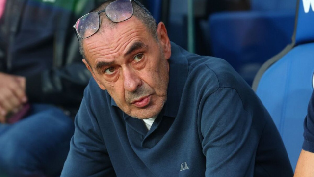 Maurizio Sarri, allenatore dell'Atalanta. Foto &copy; Atalanta