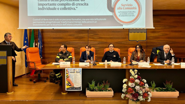 Potenza, detenuti "Custodi di bene" con la Protezione civile ... &copy; Creative Commons