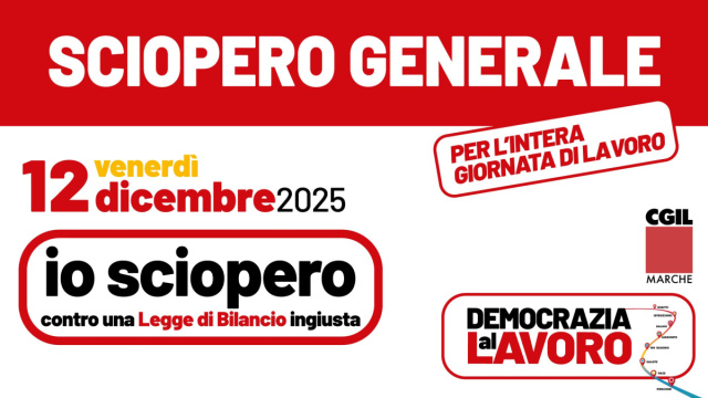 Sciopero generale 12 dicembre: manifestazione regionale ad Ancona ... &copy; Creative Commons