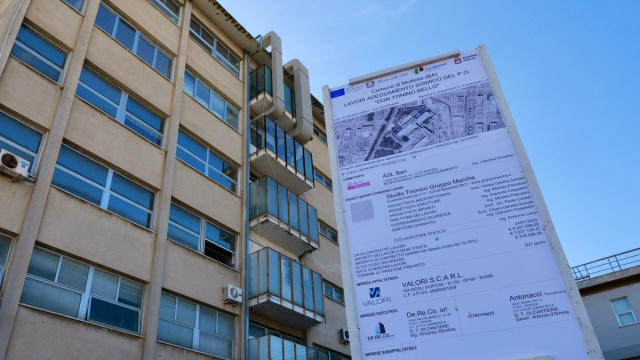 ASL Bari d&agrave; il via a lavori da 7,3 milioni all'Ospedale di ... &copy; Creative Commons