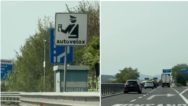 Jesi / Autovelox e limite dei 70 km/h in superstrada, protestano ... &copy; Creative Commons