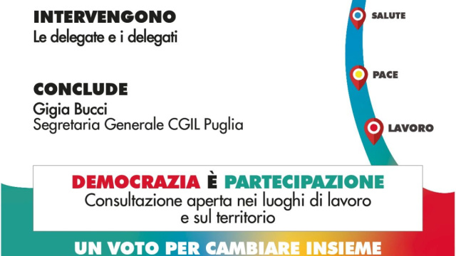 La via maestra": domani 14 settembre l'attivo della CGIL di ... &copy; Creative Commons