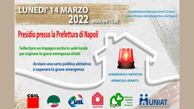 Sofferenza abitativa in Italia: presidio presso la Prefettura di ... &copy; Creative Commons