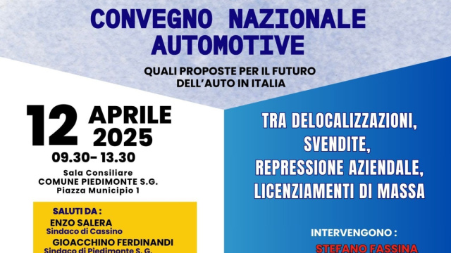 Stellantis: convegno nazionale automotive - Sindacato CUB Milano &copy; Creative Commons