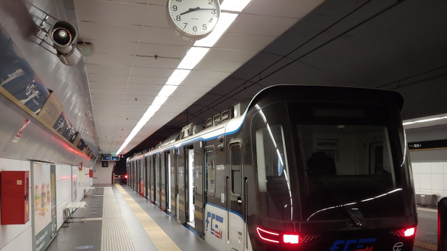Storia dei treni della metropolitana di Catania - Mobilita Catania &copy; Creative Commons