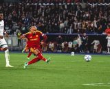 Donyell Malen, attaccante della Roma. Foto &copy; Roma