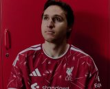 Federico Chiesa, attaccante del Liverpool. Foto &copy; Liverpool
