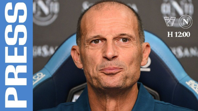 Massimiliano Allegri, allenatore del Napoli. Foto &copy; Napoli