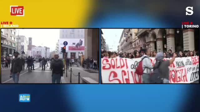 No Meloni Day, studenti in corteo a Torino e Milano: segui la ... &copy; Creative Commons