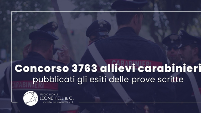 Concorso per 3763 allievi carabinieri, pubblicati gli esiti delle ... &copy; Creative Commons