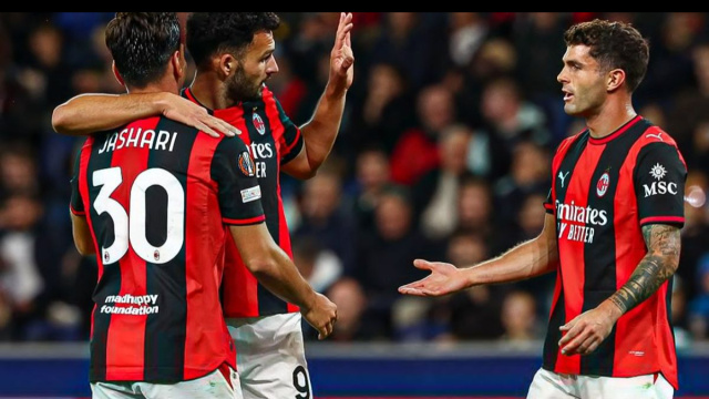 Goncalo Ramos e Cristian Pulisic. Foto &copy; Milan