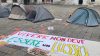 Venezia, studenti in tenda a San Geremia per protestare contro il caro-affitti