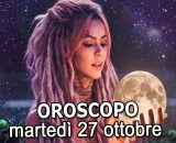Locandina per l'oroscopo di marted&igrave; 27 ottobre 2026 - &copy; Gemini IA.