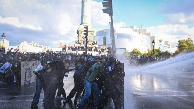 Francia, ancora proteste studenti: altri 500 fermati. Tensioni e ... &copy; Creative Commons