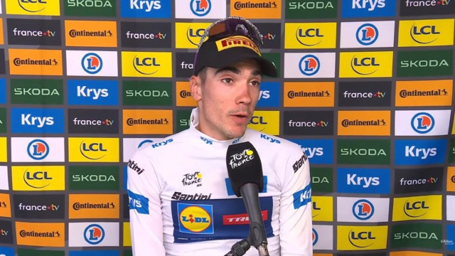 Juan Ayuso - &copy; Screenshot Eurosport