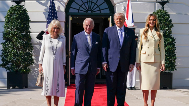 Re Carlo III e Camilla negli Usa, i reali accolti da Trump e ... &copy; Creative Commons