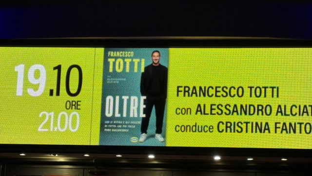 Totti, il Brancaccio lo abbraccia: alle 21 la presentazione di ... &copy; Creative Commons