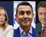 Giorgia Meloni, Roberto Vannacci e Giuseppe Conte (&copy; Facebook)