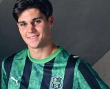 Vasilije Adzic, centrocampista del Sassuolo. Foto &copy; Vijesti