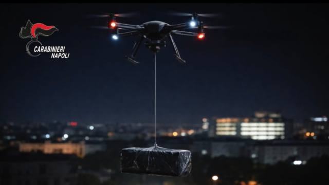Drone droga smartphone precipita Era diretto carcere Poggioreale &copy; Creative Commons