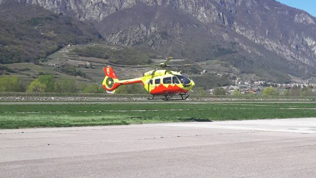 &Egrave; arrivato a Trento uno dei due nuovi elicotteri sanitari &copy; Creative Commons