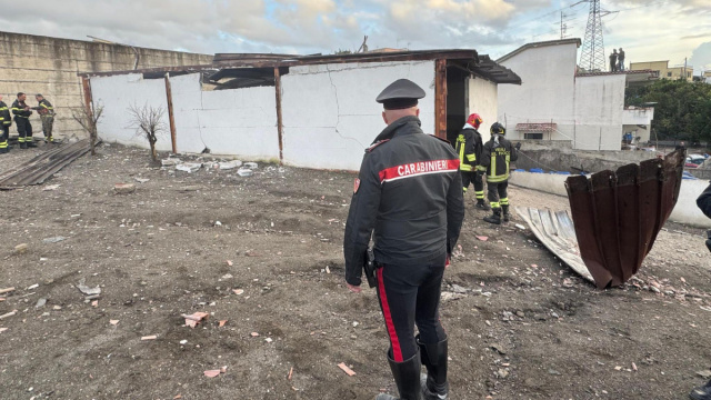 Ercolano, esplode una fabbrica abusiva di fuochi d'artificio: tre ... &copy; Creative Commons