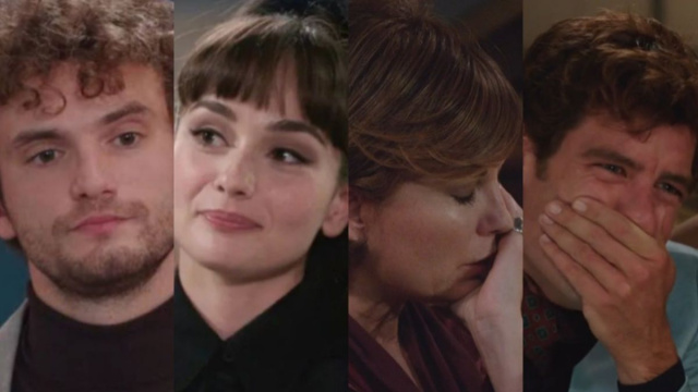 Johnny, Barbara, Adelaide e Riccardo - screenshot &copy; Rai.
