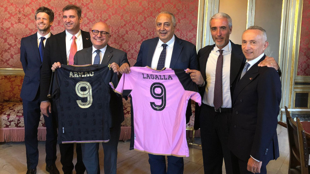Lagalla incontra i vertici del Palermo calcio &copy; Creative Commons