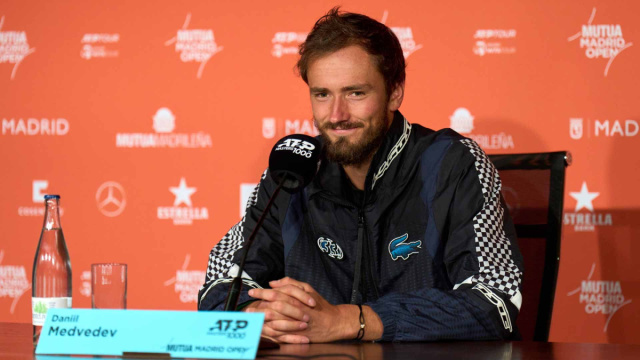 Medvedev Madrid 2023 Preview  ATP Tour  Tennis &copy; Creative Commons