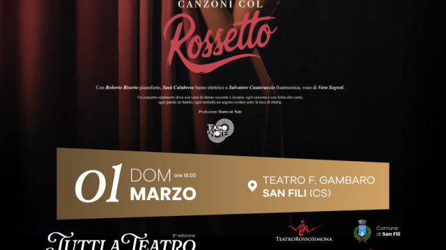 San Fili. Torna "Tutti a teatro. Viaggio nei generi teatrali ... &copy; Creative Commons