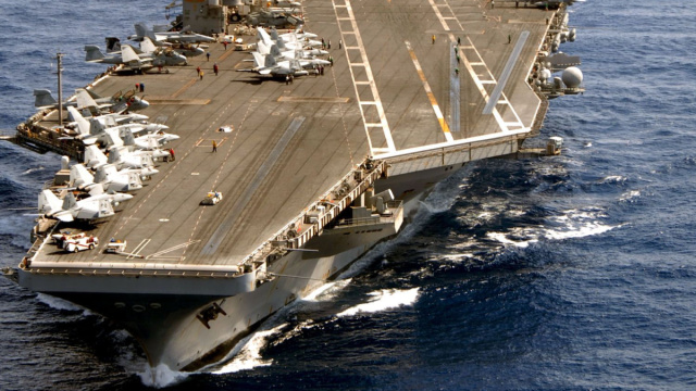 USS Theodore Roosevelt (CVN-71) - Wikipedia &copy; Creative Commons