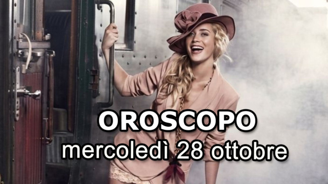 Locandina per l'oroscopo di mercoled&igrave; 28 ottobre 2026 - &copy; Gemini IA.