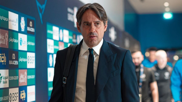 Simone Inzaghi, allenatore dell'Al-HIlal. Foto &copy; Al-HIlal