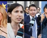 Giorgia Meloni, Elly Schlein, Giuseppe Conte e Matteo Salvini (&copy; Facebook)