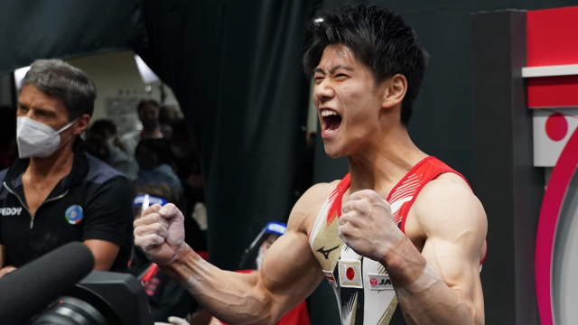 Hashimoto Daiki concentrato su Parigi 2024 &copy; Creative Commons