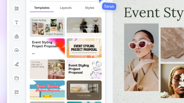 Progetto Magico: Design AI online gratis per progetti grafici  Canva &copy; Creative Commons