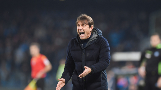Antonio Conte, ex allenatore del Napoli. Foto &copy; Napoli