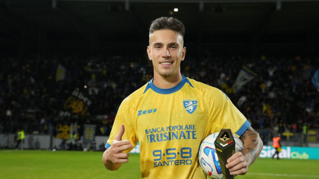 Antonio Raimondo, attaccante del Frosinone. Foto &copy; FrosinoneToday