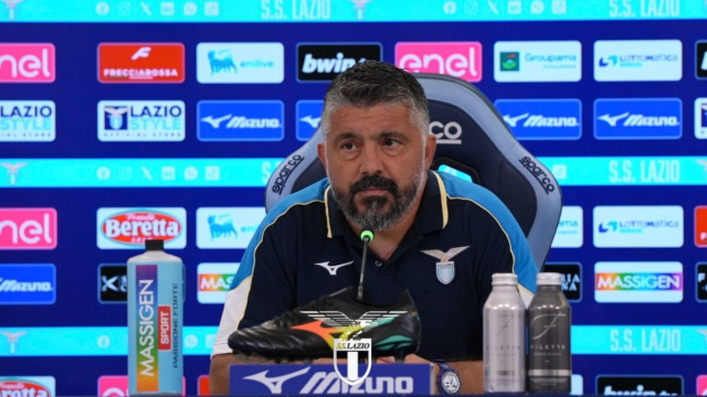 Gennaro Gattuso, allenatore della Lazio. Foto &copy; Lazio