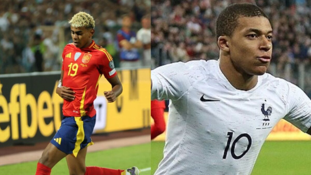 In foto Lamine Yamal e Kylian Mbapp&eacute;.