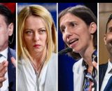 Giuseppe Conte, Giorgia Meloni, Elly Schlein, Roberto Vannacci (&copy; Facebook)