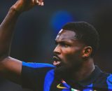 Marcus Thuram, attaccante dell'Inter. Foto &copy; Inter