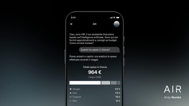 AIR Revolut arriva in Italia: cosa fa l'assistente AI - Pagamenti ... &copy; Creative Commons