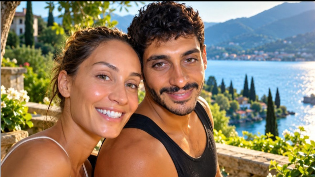Helena Prestes e Javier Martinez &copy; Instagram.