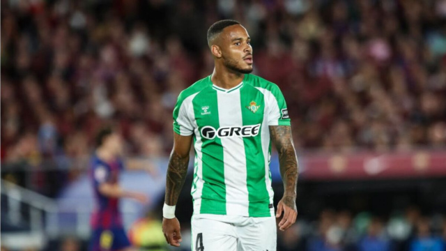 Natan, difensore del Real Betis. Foto &copy; Barcablaugranes