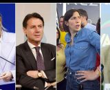 Giorgia Meloni, Giuseppe Conte, Elly Schlein, Roberto Vannacci (&copy; Facebook)